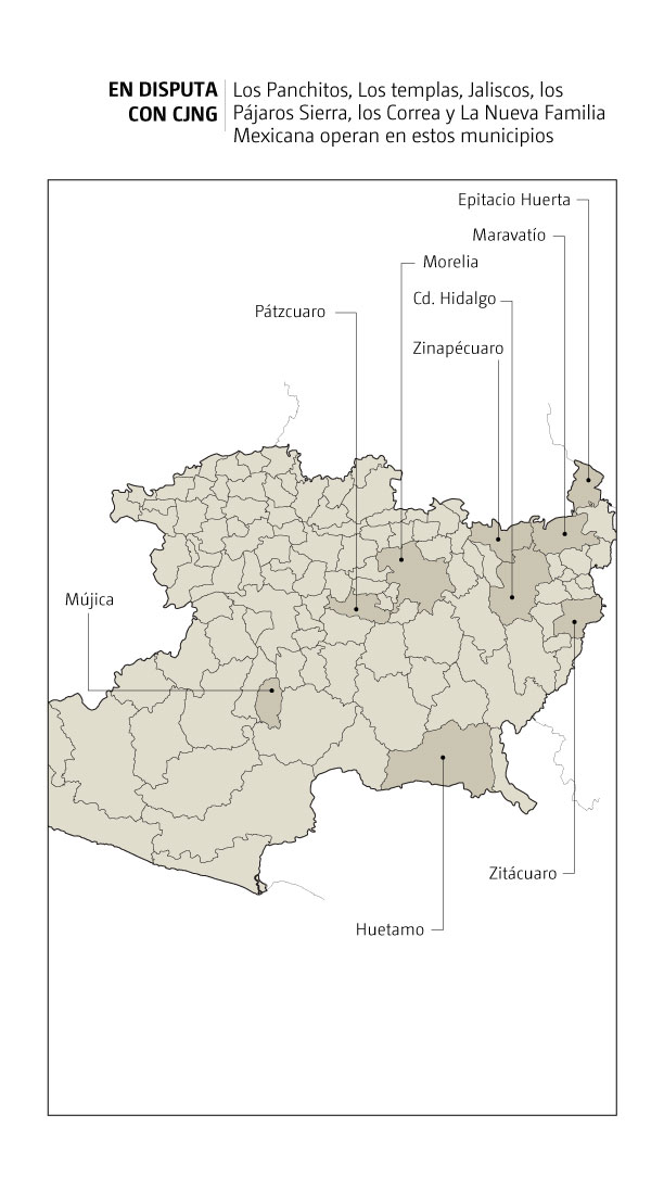 Disputa Cartel Jalisco Nueva Generación