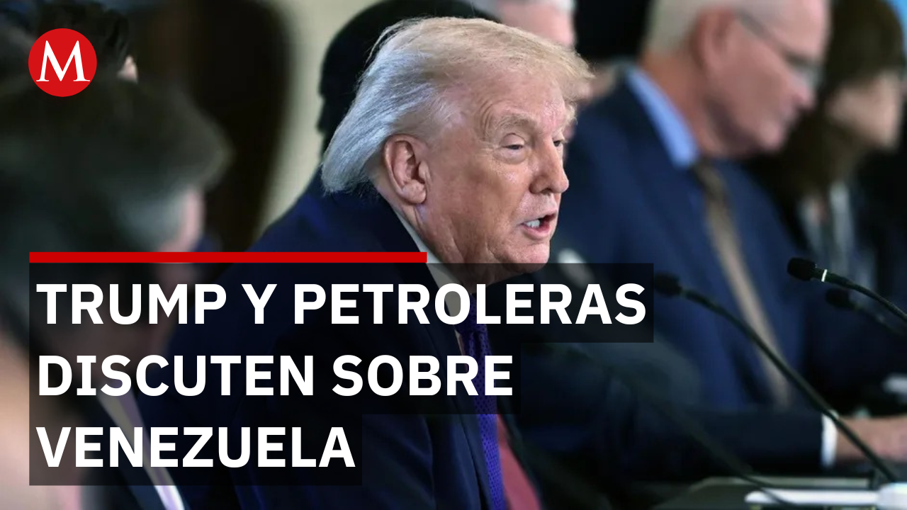 Trump se reúne con petroleras por el futuro del crudo en Venezuela