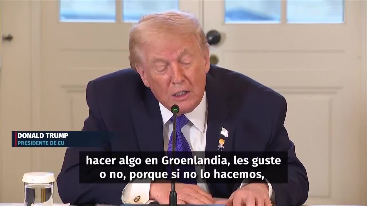 Trump tomará Groenlandia "por las buenas o por las malas" | Alejandro Domínguez, 9 de enero de 2026