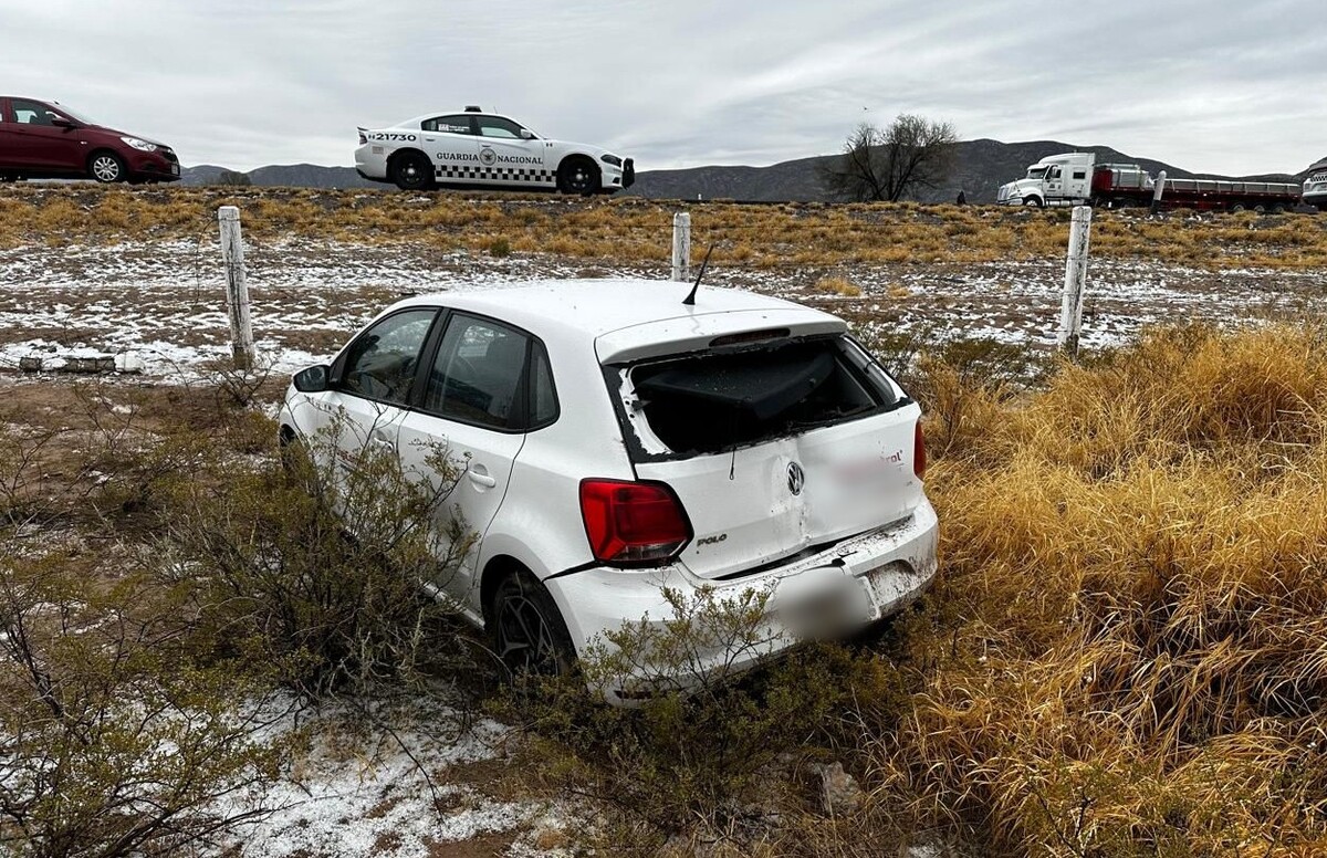 Accidente en León Guzmán. l Especial