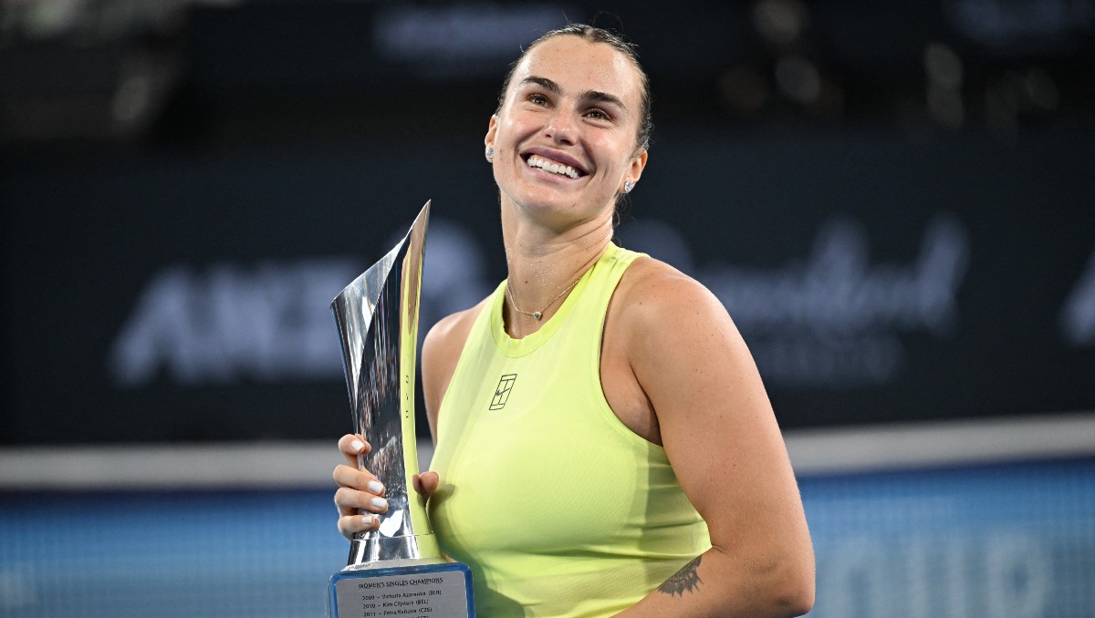 Aryna Sabalenka gana el torneo de Brisbane, su primero en la temporada 2026 (Reuters)