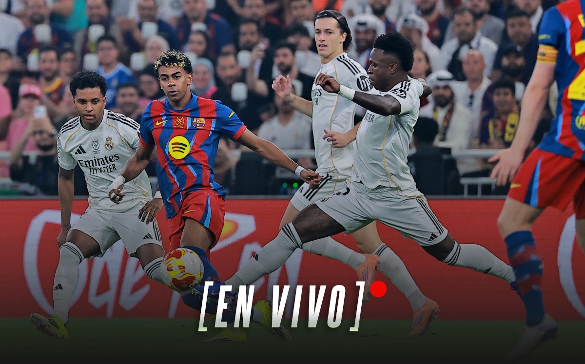 Barcelona vs. Real Madrid EN VIVO. Final Supercopa de España 2026 (Reuters)
