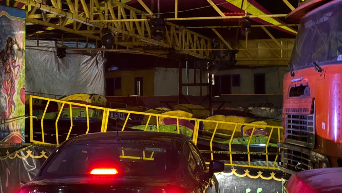 El dueño del juego mecánico fue detenido. | Enrique Luna