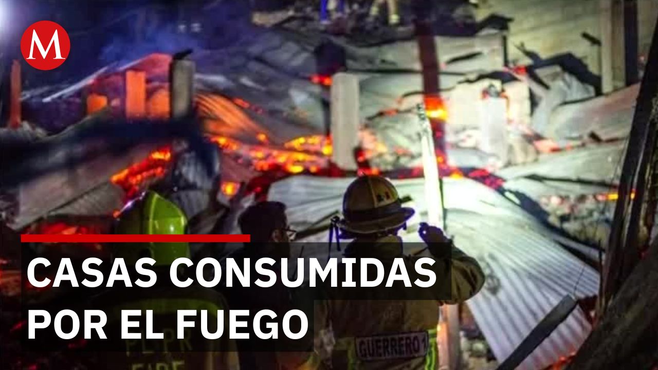 Incendio consume viviendas y pastizales en la zona norte de San Cristóbal de las Casas