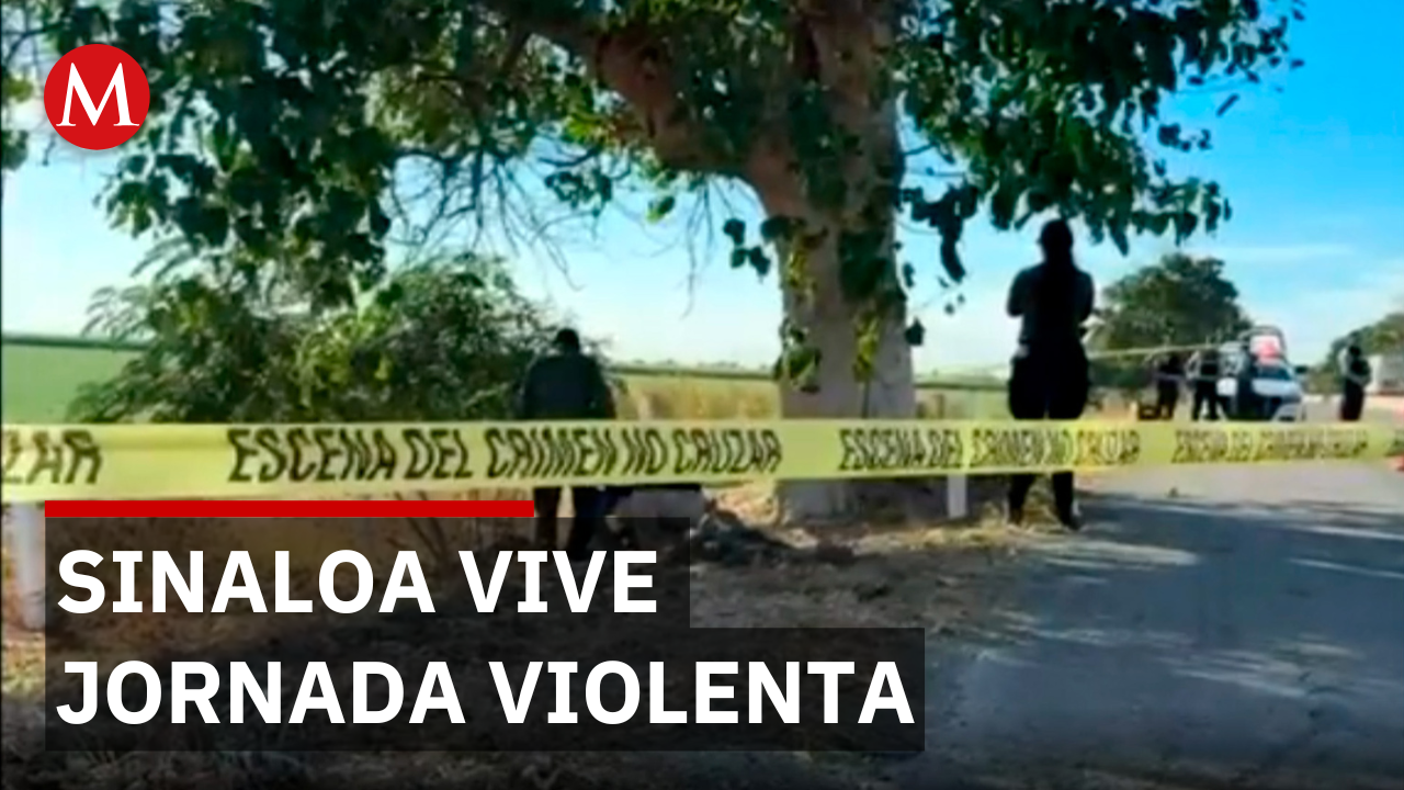 Jornada violenta en Sinaloa deja 4 muertos y hallazgo de osamentas