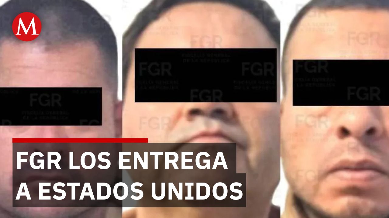 Tres mexicanos fueron extraditos por la FGR, por homicidio en Texas, Estados Unidos