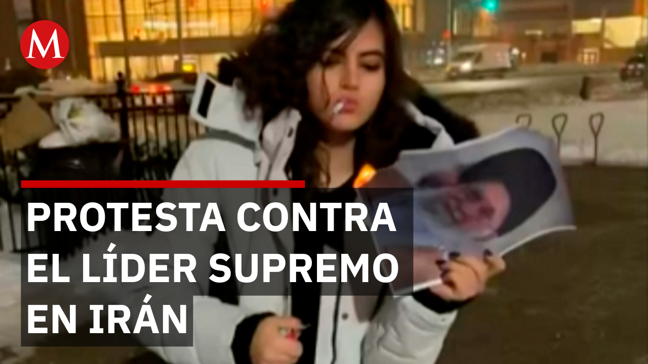 Mujeres iraníes queman fotos del líder supremo y desafían prohibiciones