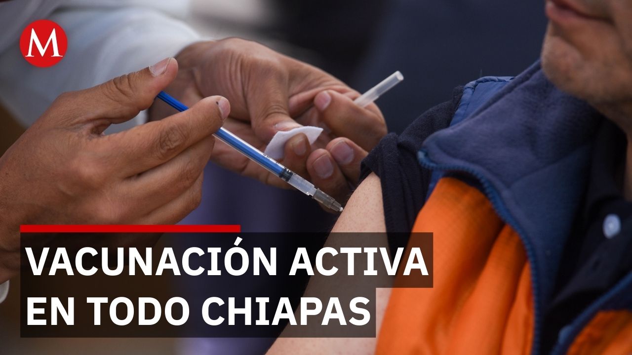 Chiapas refuerza vacunación contra sarampión en 124 municipios por aumento de casos
