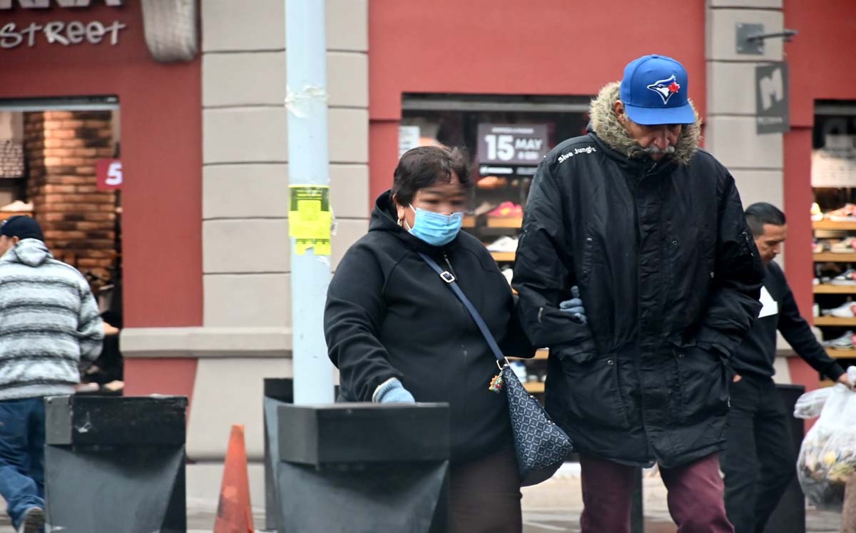 Clima frío en La Laguna hoy 12 de enero. | Foto: Roberto Amaya