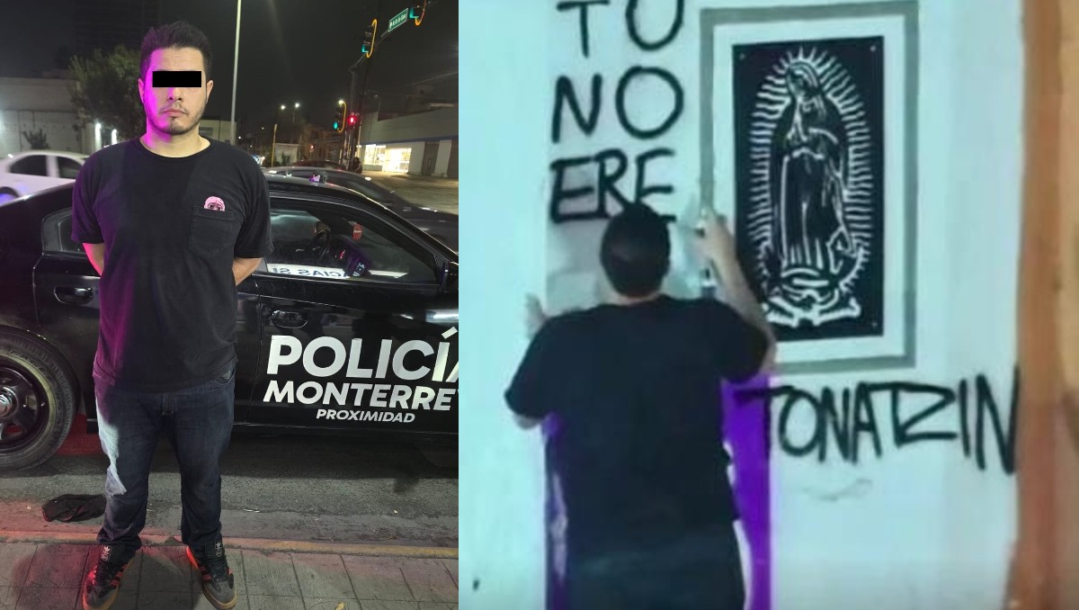 El detenido fue identificado como Israel Moisés G, de 35 años de edad. Especial