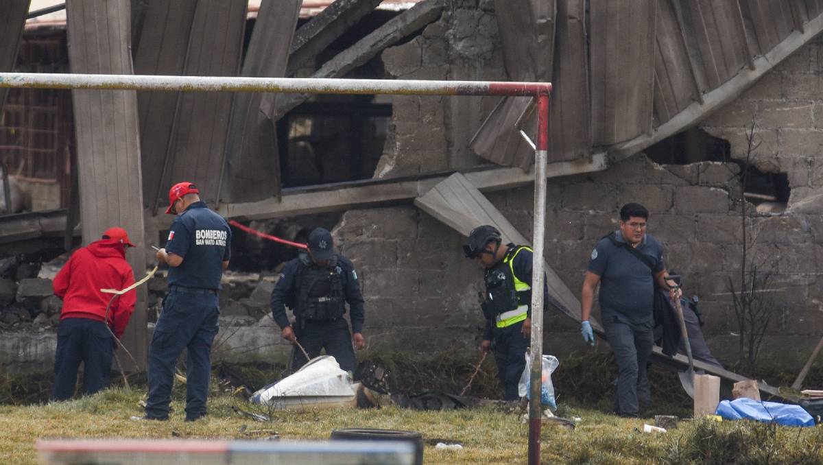 Diez personas murieron en el desplome de un jet privado en Toluca. Foto: (Especial)