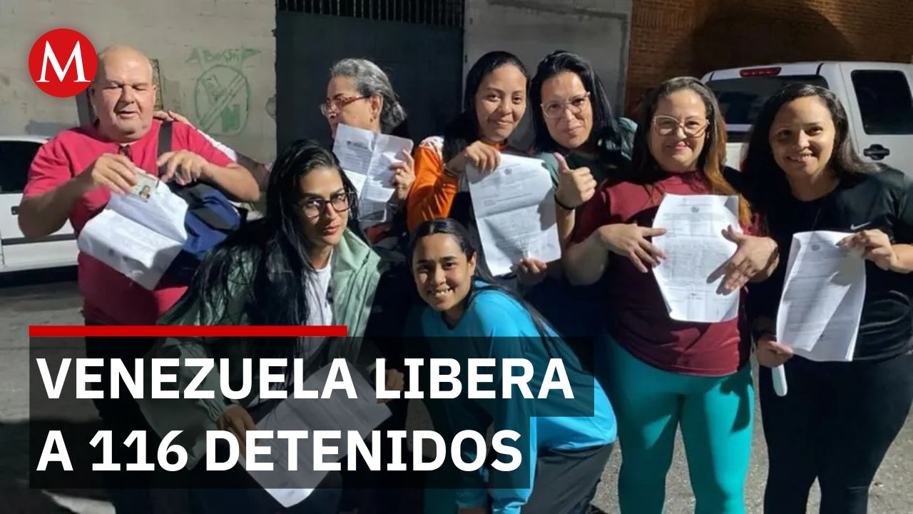 116 excarcelaciones anuncian en Venezuela tras revisión de causas penitenciarias