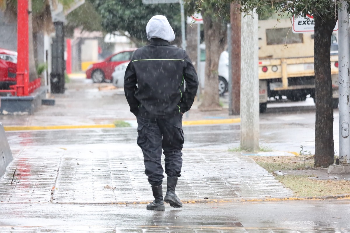 Frío y lluvia en La Laguna. | Verónica Rivera