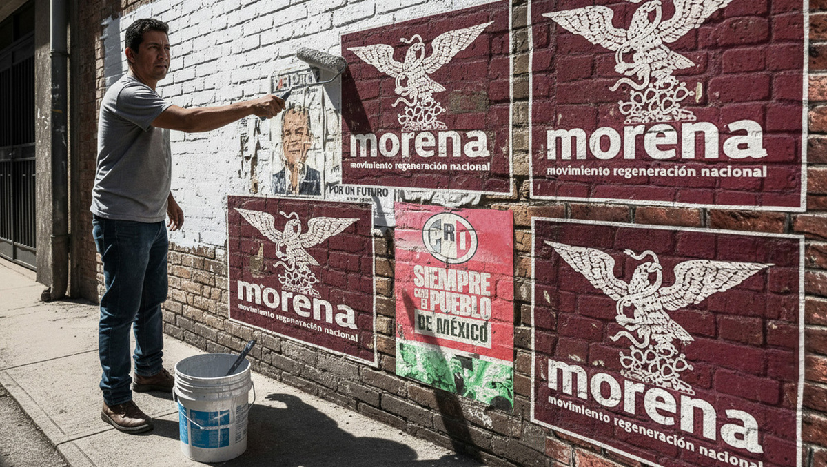 Morena arrancará el 2026 con un ejército de militantes que supera los 10 millones. | Diseño: MILENIO