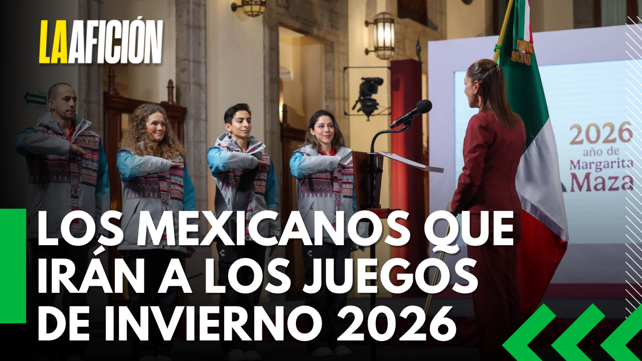Sheinbaum abandera a delegación olímpica de invierno 2026