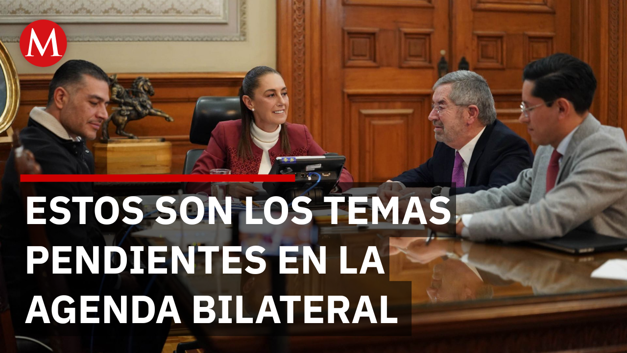 ¿Qué temas pendientes faltan por hablar Sheinbaum y Trump?