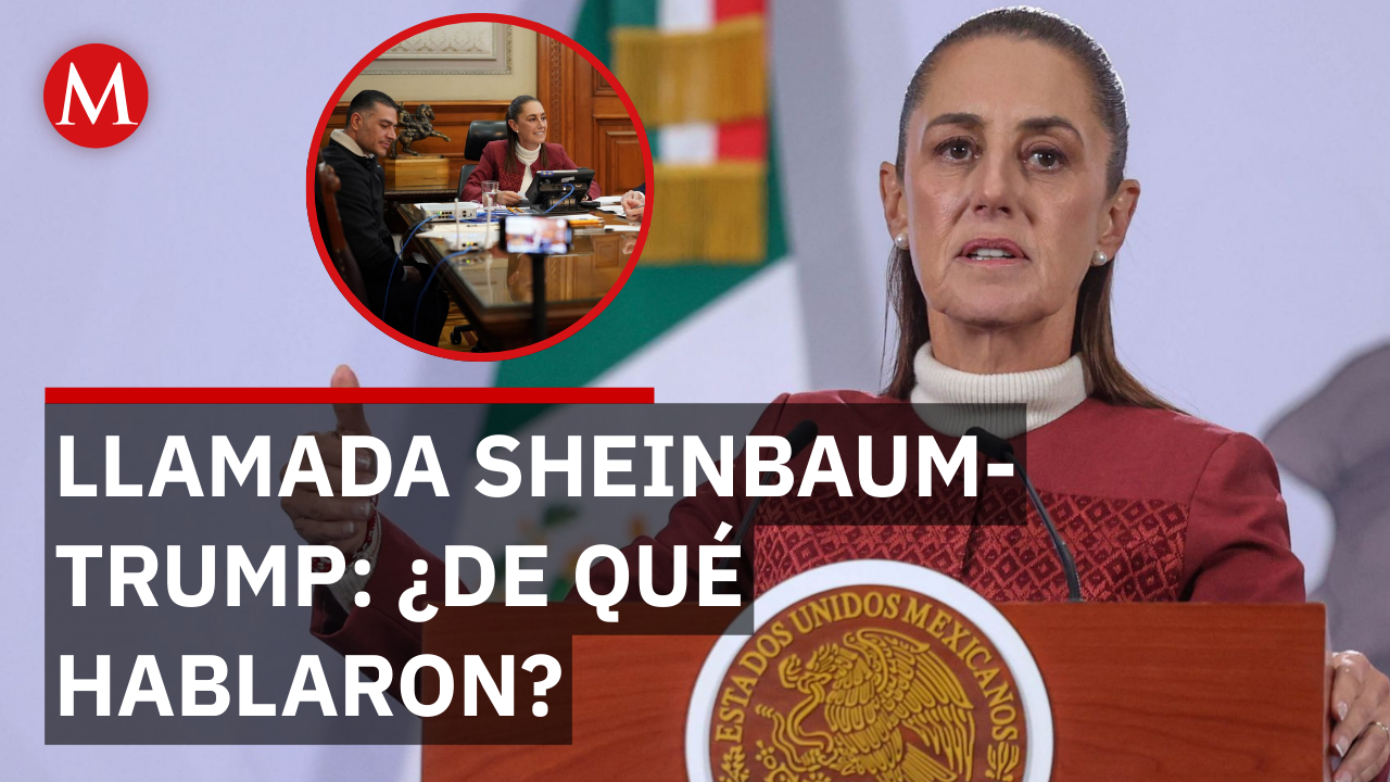 Sheinbaum ofrece detalles de su llamada con Trump