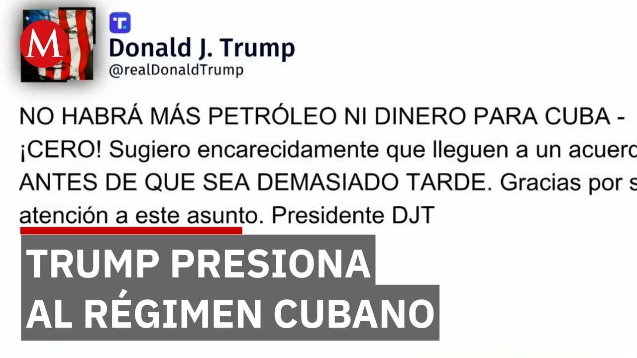 Trump amenaza a Cuba tras la caída de Maduro y condiciona su futuro político