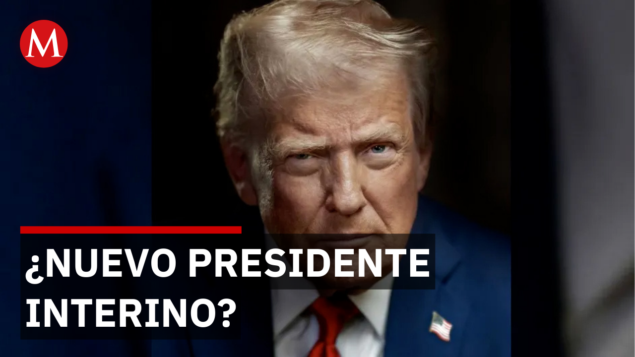 Trump difunde imagen donde se presenta como presidente interino de Venezuela