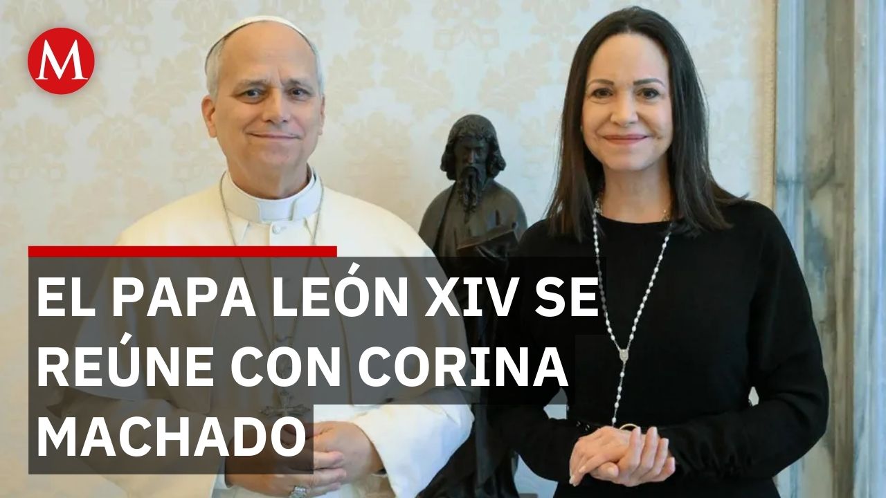 En el Vaticano, María Corina Machado es recibida por el papa León XIV