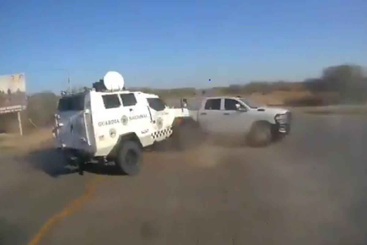 Videos de balacera contra Guardia Estatal en Camargo, Tamaulipas