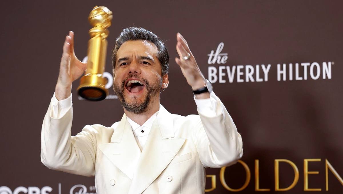 Wagner Moura gana en los Golden Globes. | EFE