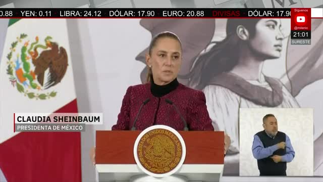 Quienes buscan intervención de EU son la oposición: Sheinbaum | Pedro Gamboa, 13 de enero de 2026