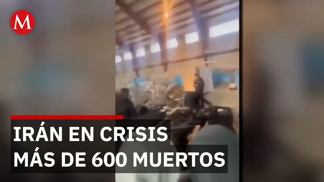 Crece la crisis en Irán con más de 600 muertos mientras Trump evalúa intervenir