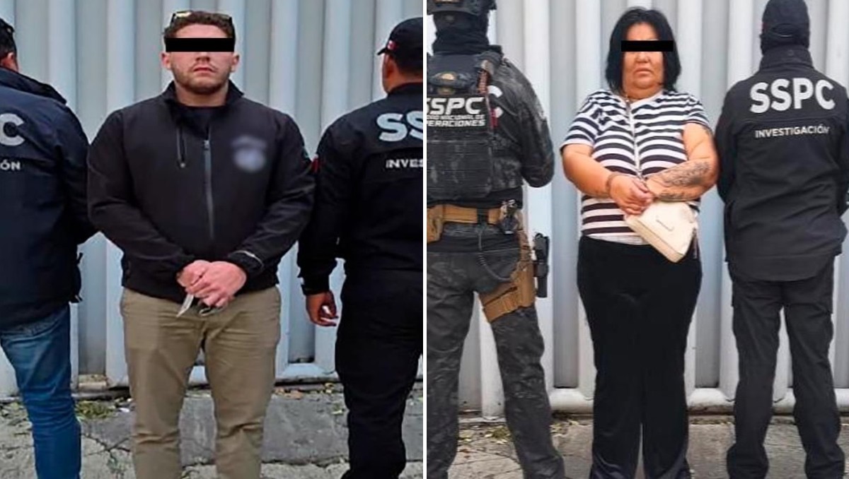 Entre los detenidos se encuentran Lesli Valeri 'N', y Bryan 'N', operador financiero del Tren de Aragua. | SSPC