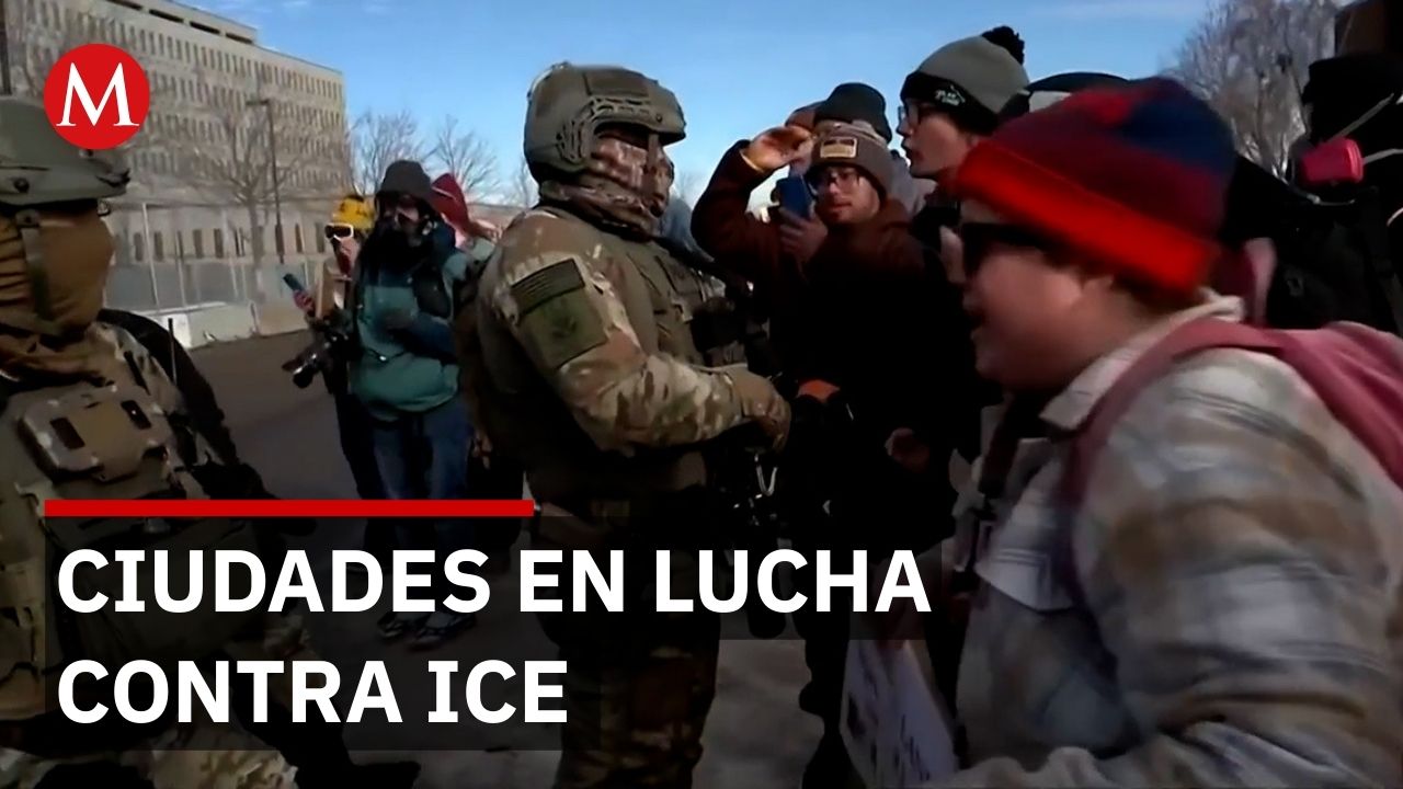 Estadounidenses protestan contra agentes del ICE por abuso de autoridad y muerte de Renee Good