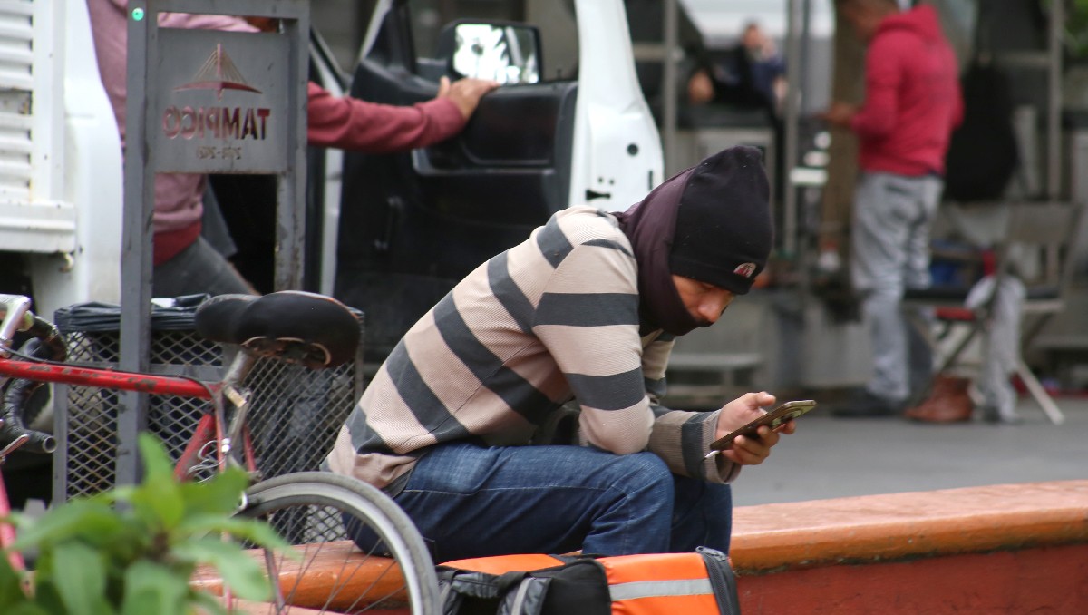 Frente frío afecta a Tamaulipas. (Yazmín Sánchez)