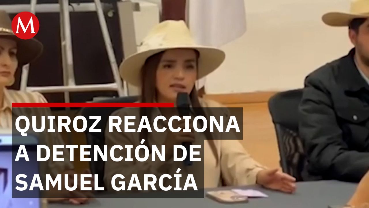 Grecia Quiroz habla sobre la detención de Samuel García por el caso Carlos Manzo