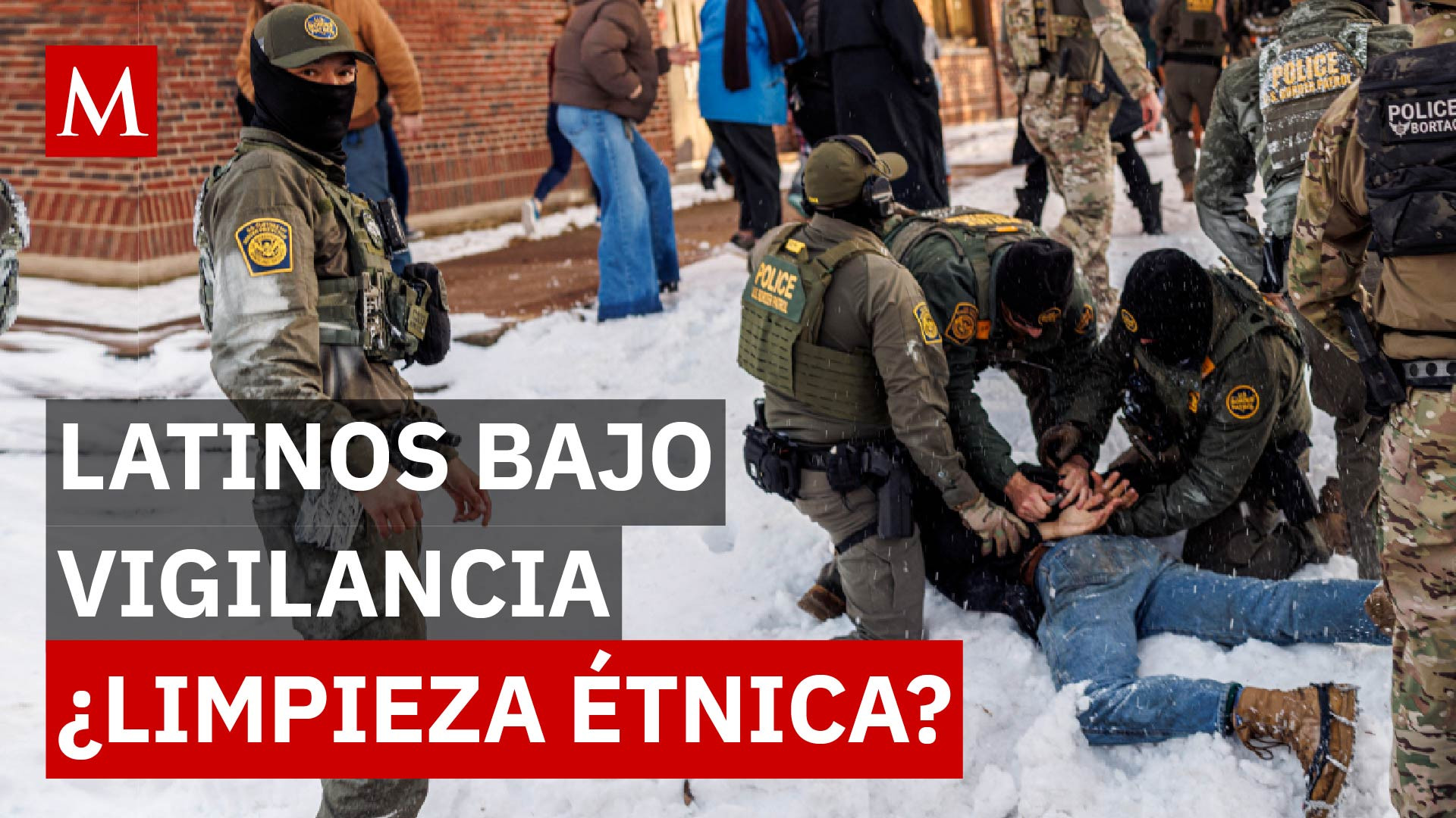 ICE intensifica operativos en Minneapolis y surgen acusaciones de perfilamiento racial