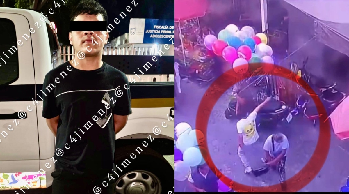 El menor fue presentado ante la Fiscalía capitalina donde determinarán el proceder del caso. | Especial