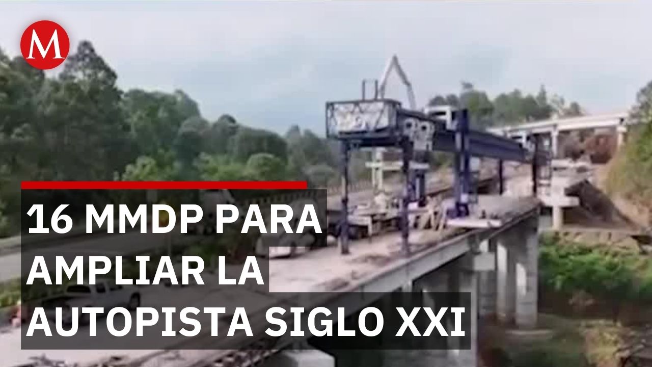 En Michoacán, realizan inversión para ampliar la autopista Siglo XXI