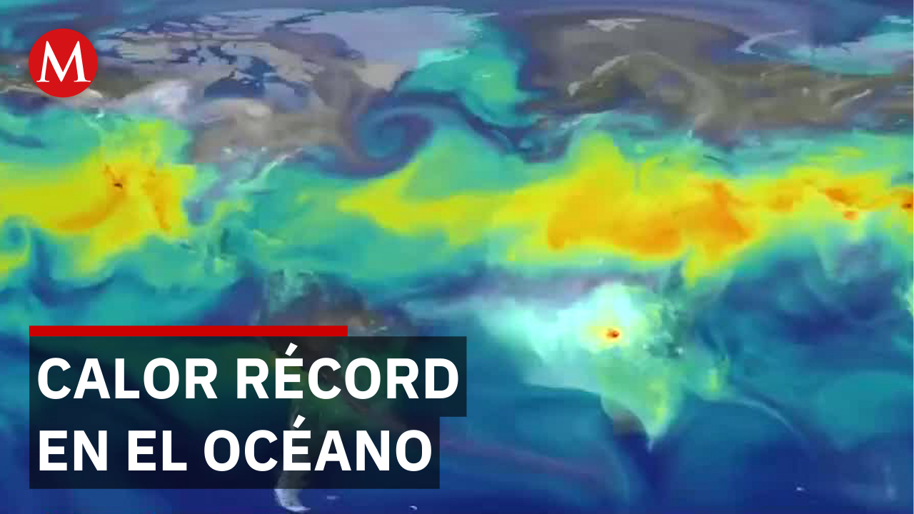 Océano absorbe calor récord por efecto del cambio climático