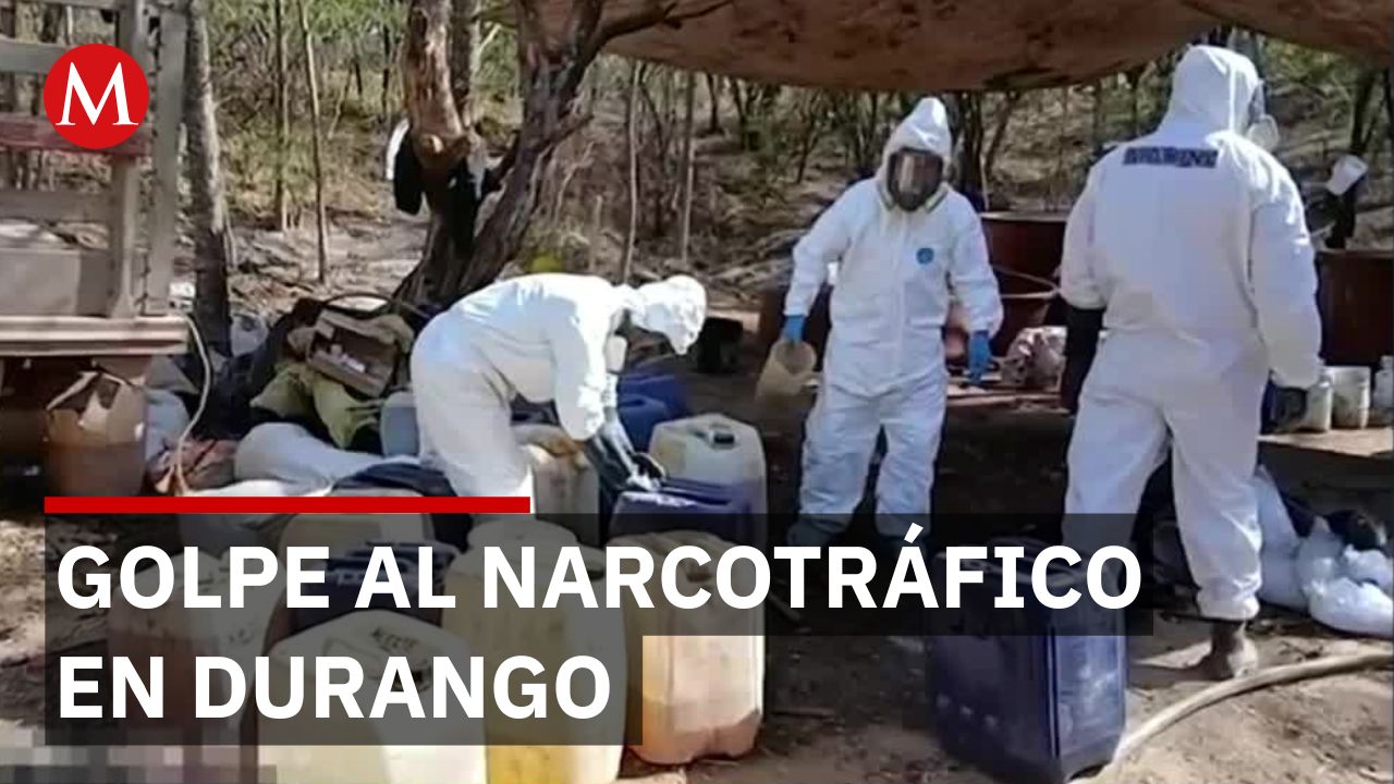 Refuerzan vigilancia en Durango tras desmantelar laboratorios clandestinos