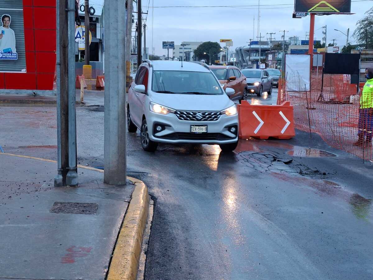 Restringen temporalmente la circulación de transporte pesado y suburbano.| Especial.