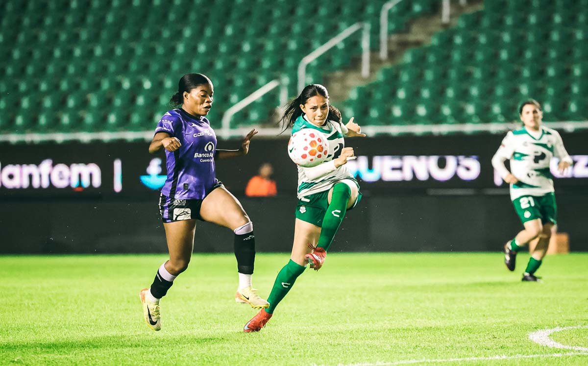 Santos femenil vs Mazatlán. | Foto: Especial