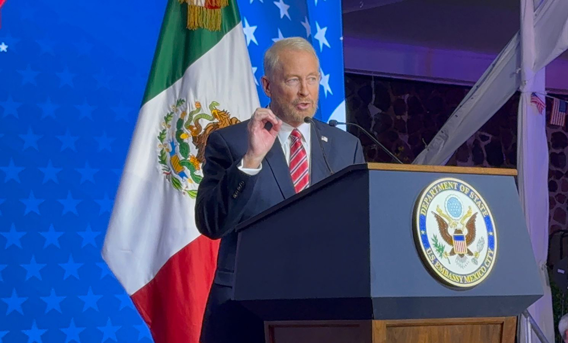 El titular de la representación diplomática destacó la captura de estas personas al mencionar que la desarticulación de redes criminales (Especial)