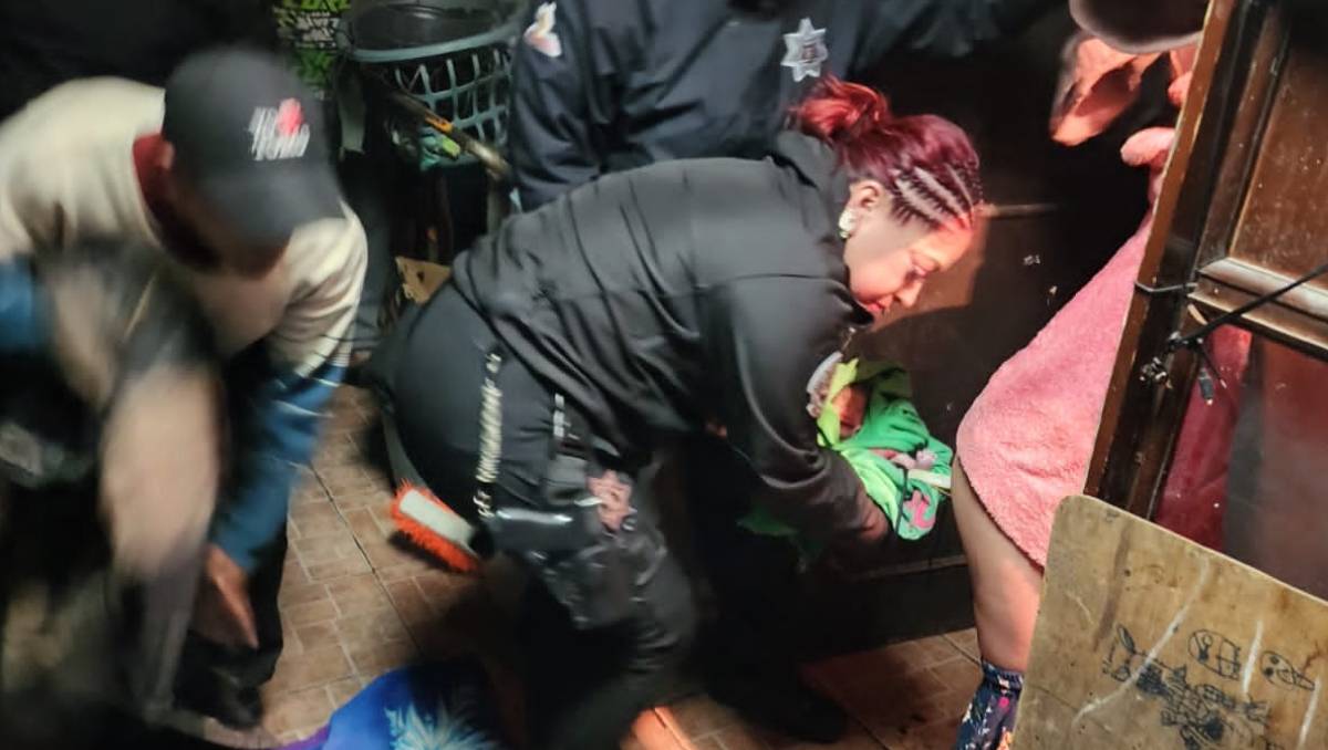 Los uniformados se trasladaron a la vivienda de la mujer que estaba acompañada de su esposo. Especial