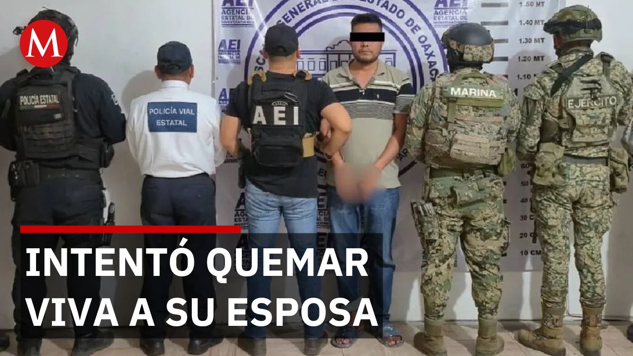 Vinculan a proceso a hombre por intentar quemar viva a su esposa en Oaxaca