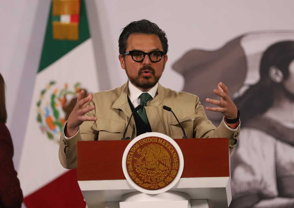 Zoé Robledo en La Mañanera del Pueblo HOY 13 de enero | Foto: Javier Ríos