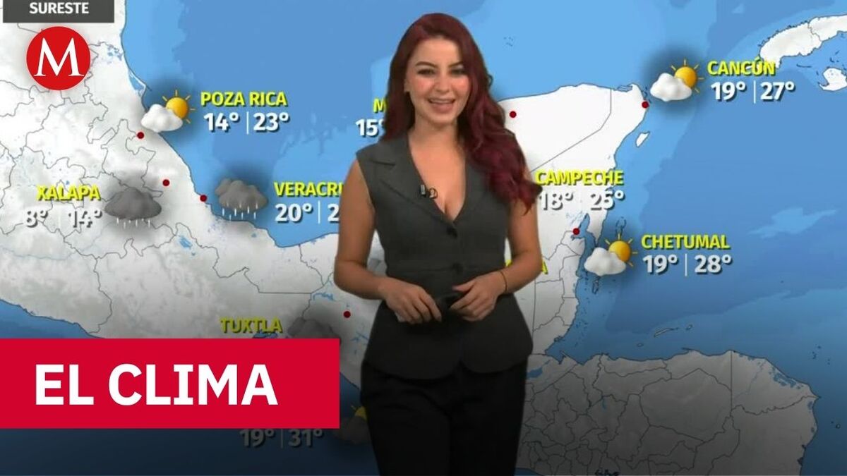 Clima de hoy miércoles 14 de enero de 2026 | Pronóstico con Sandy Tok