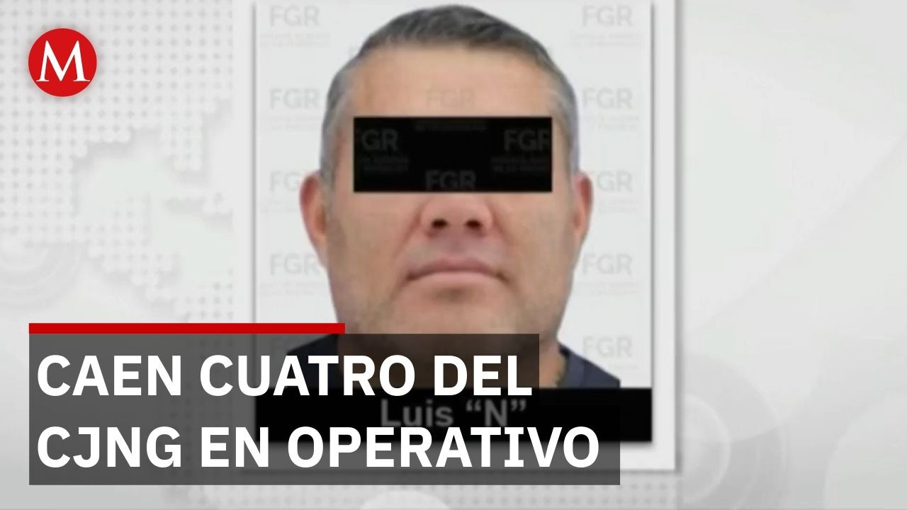 Detienen a cuatro integrantes del CJNG en operativo de la FGR en Nayarit y Jalisco