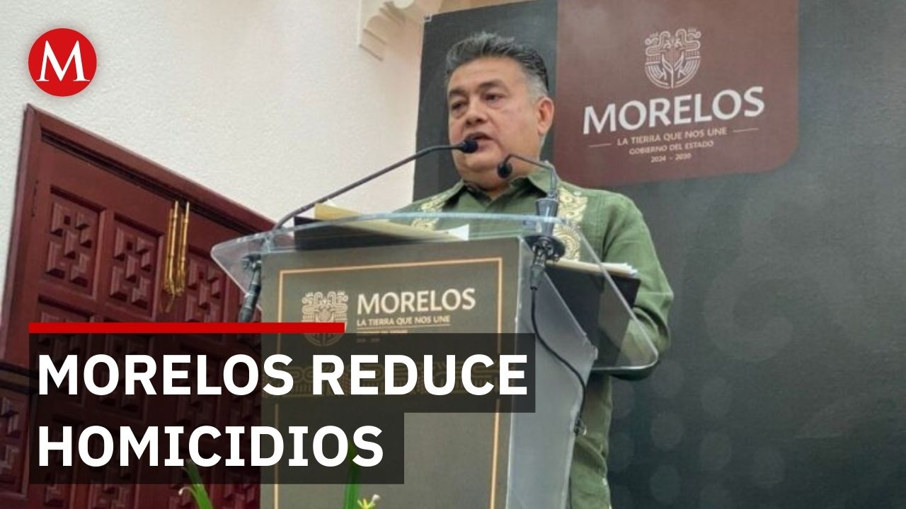 Gobierno de Morelos defiende estrategia de seguridad con reducción sostenida de delitos graves
