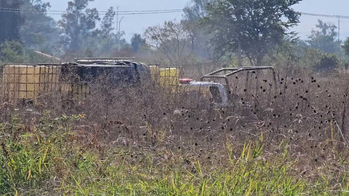 El hallazgo ocurrió en la brecha Del Tule. (Juan Carlos Munguía)