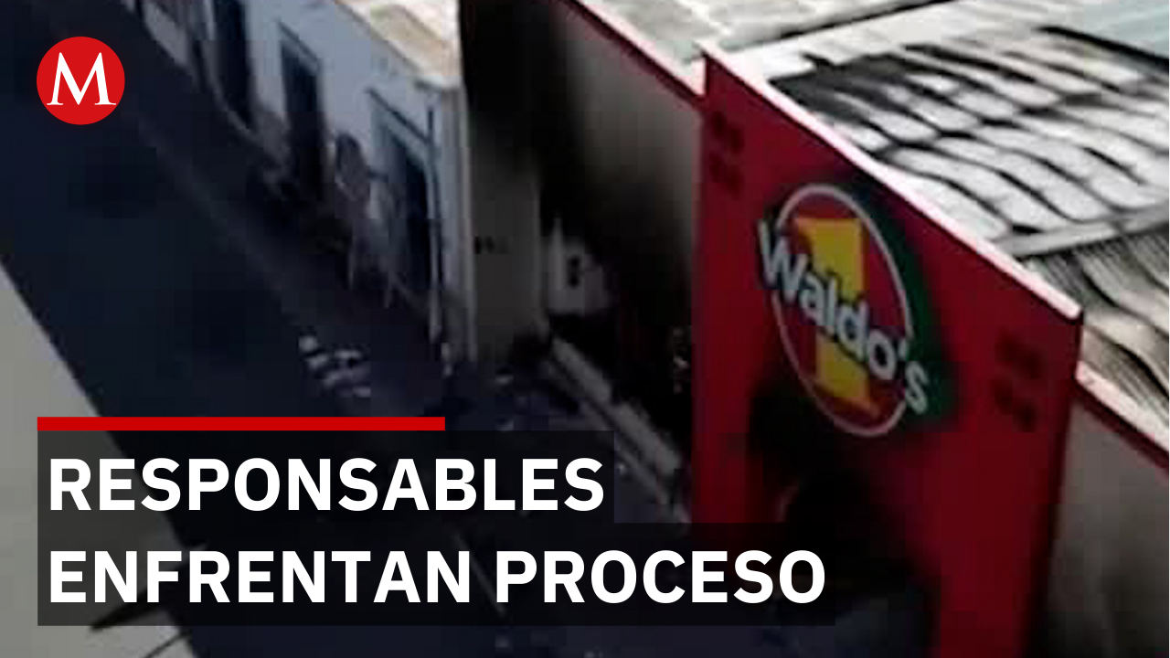 Siete imputados vinculados a proceso por incendio en tienda Waldo’s de Sonora