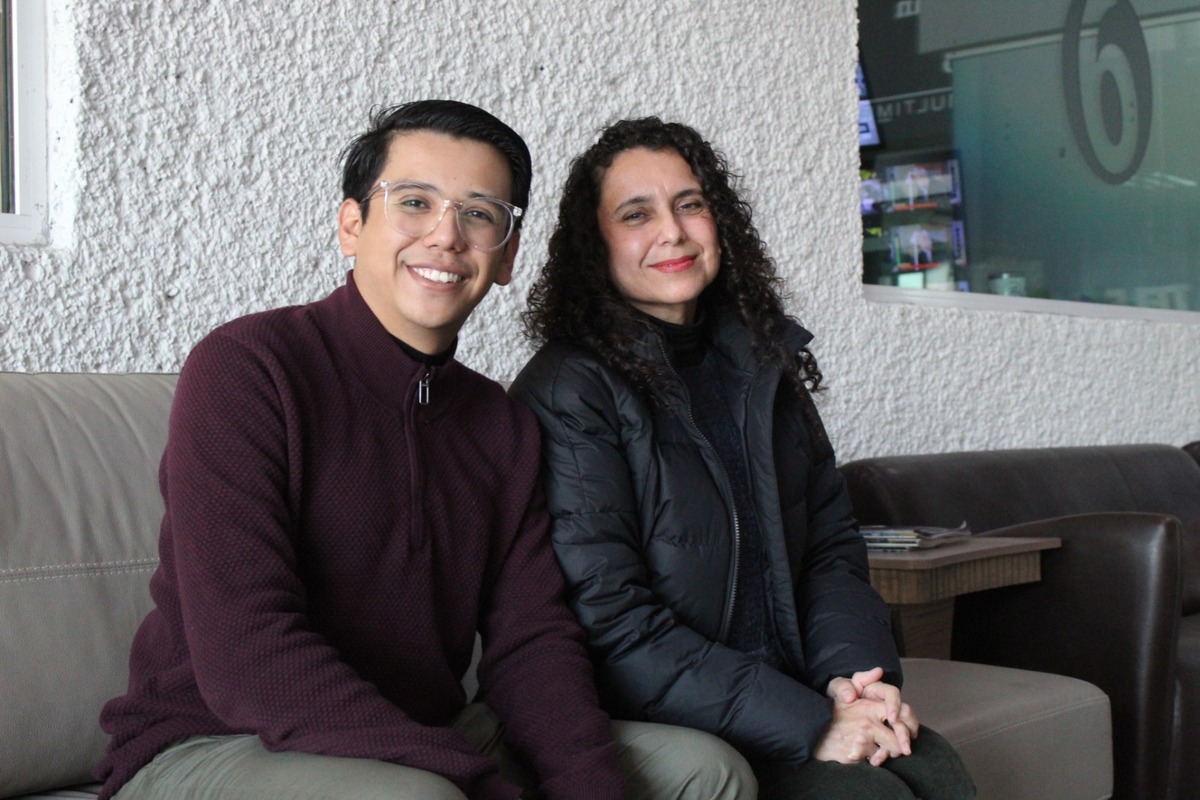 Iván Losa y Martha Eugenia Chávez. | Roberto Amaya