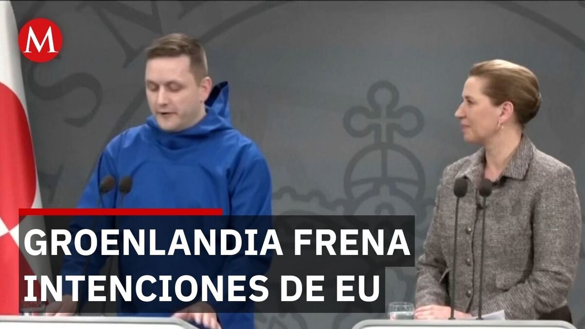 Líderes de Groenlandia rechazan intención de Trump y respaldan a Dinamarca